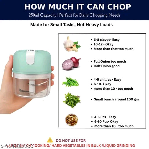 LA’FORTE® Mini Electric Chopper
